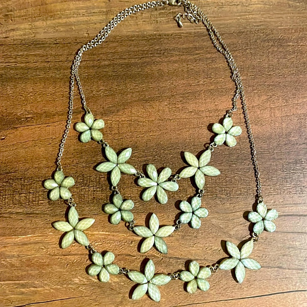 Statement Flower Necklace